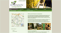 Desktop Screenshot of kempischelandgoederen.nl